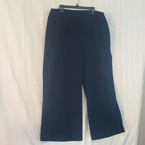 Lane Bryant Black Wide Leg Short Pants Collection, Size: 20,